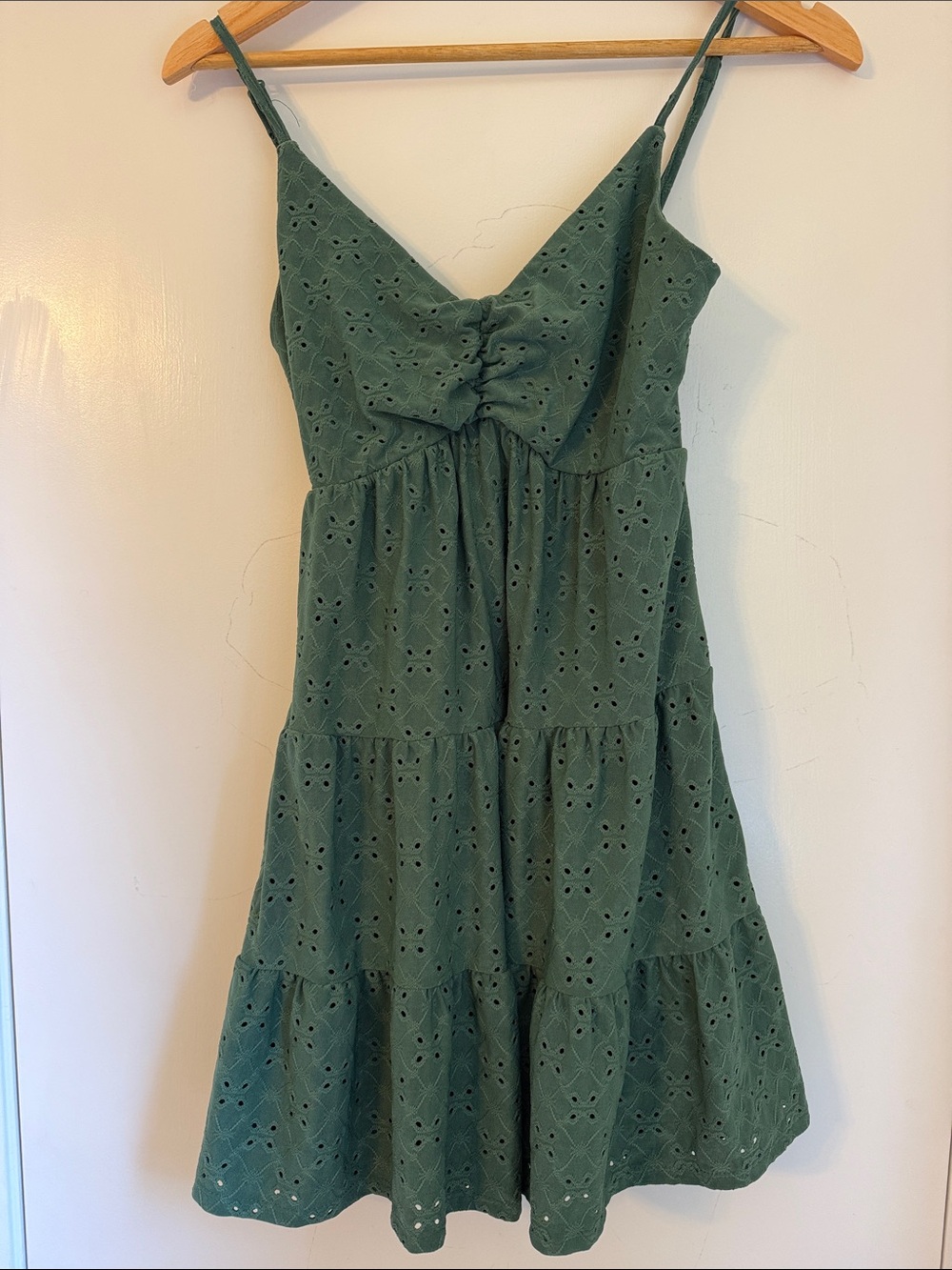 Heart & Heels Eyelet Mini Dress